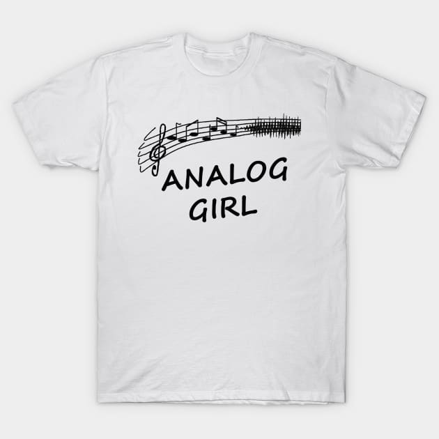 Analog Girl 5 T-Shirt by Analogirl